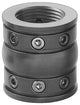 Decorative Coupler, Matte White