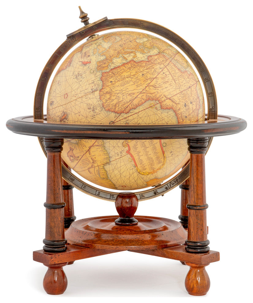 Navigators Terrestrial 16th Century Globe