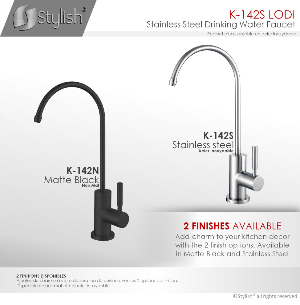 STYLISH Stainless Steel Drinking Water Faucet