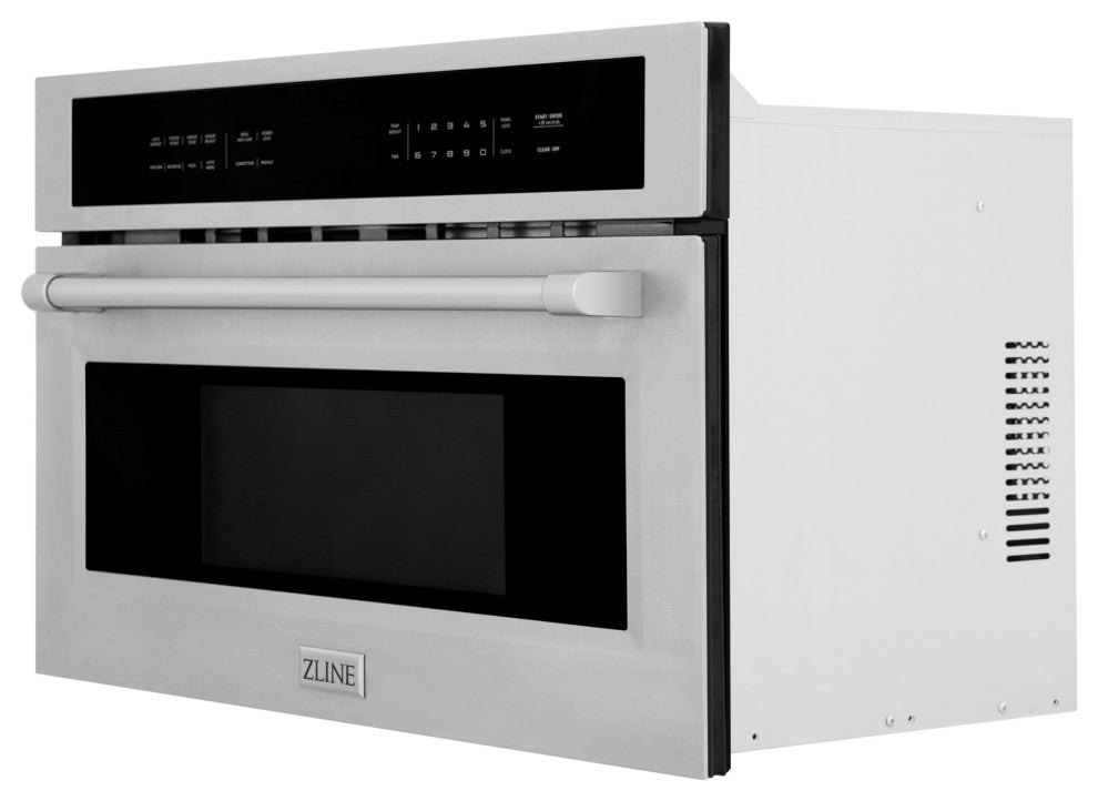 ZLINE 30" Microwave Oven, Stainless Steel With Traditional Handle, MWO-30