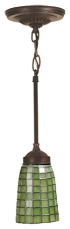 Meyda lighting 102091 5"W Terra Verde Mini Pendant