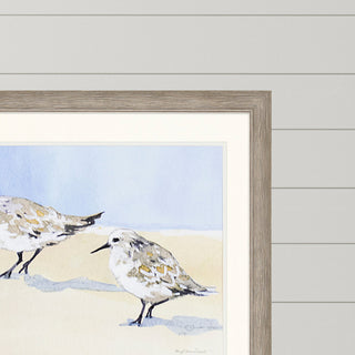 "Sandpipers I" Framed Artwork