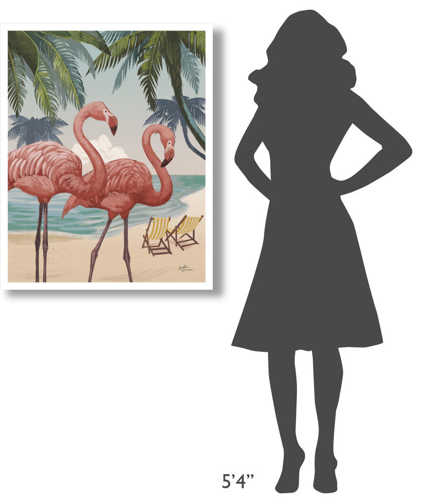 "Welcome to Paradise VIII" Digital Paper Print by Janelle Penner, 30"x37"