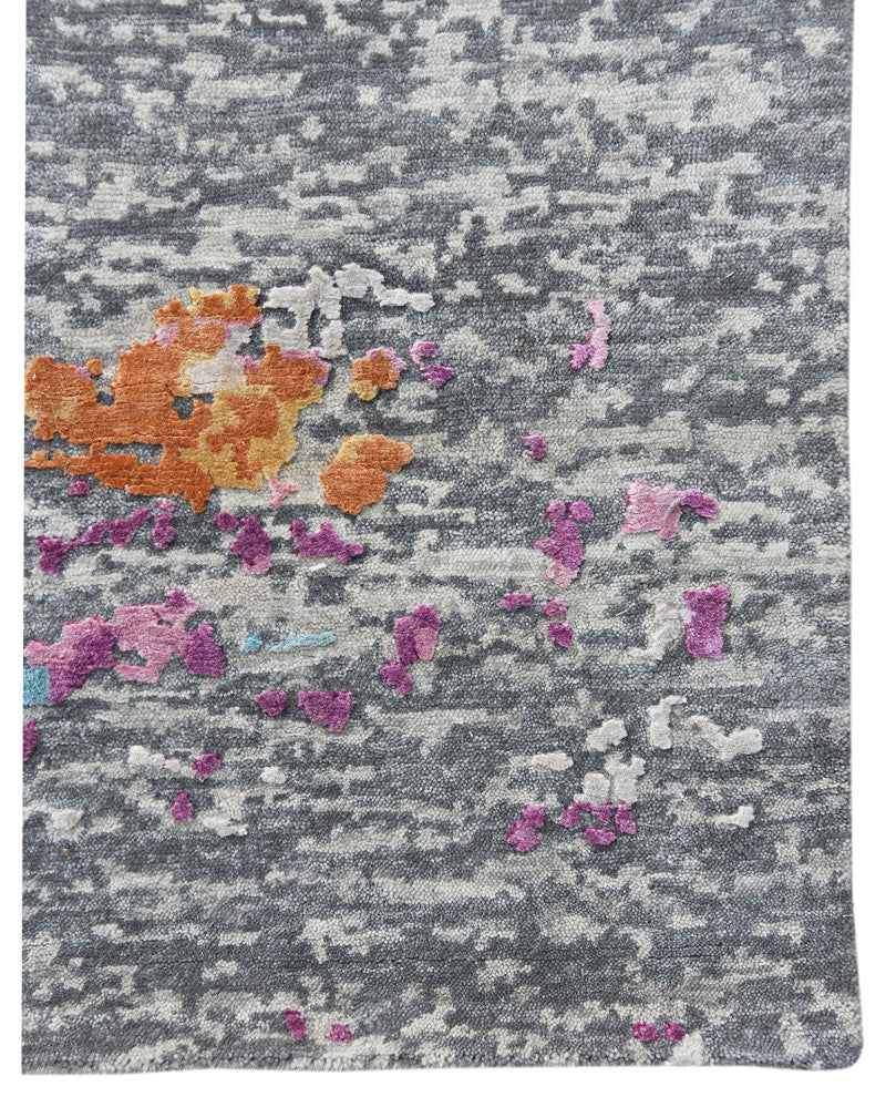 Essence Malta Area Rug, Pink, 10' x 14', Abstract