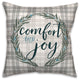 Comfort and Joy 18 x 18 Spun Poly Pillow