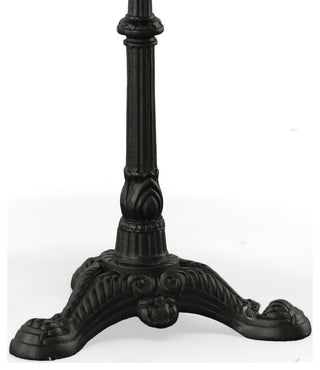 Velio Bistro Table, Chestnut, Black