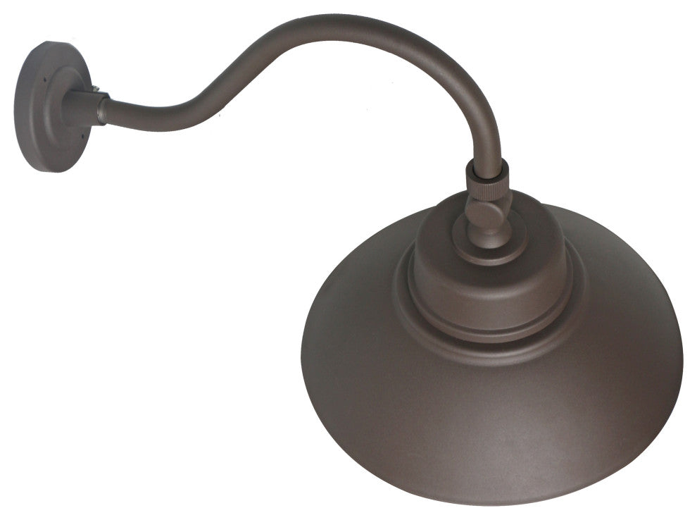 LED Gooseneck - 30 Watt/40 Watt/50 Watt - CCT Selectable 3K/4K/5K - Bronze - 120