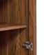 Tessa Tall Storage Display Cabinet - Walnut