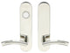 Brussels Lever, Tubular Dummy Entry, Dummy Cylinder, Polished Stainless Steel