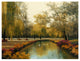 "Weeping Willow" Digital Paper Print by Diane Romanello, 34"x26"