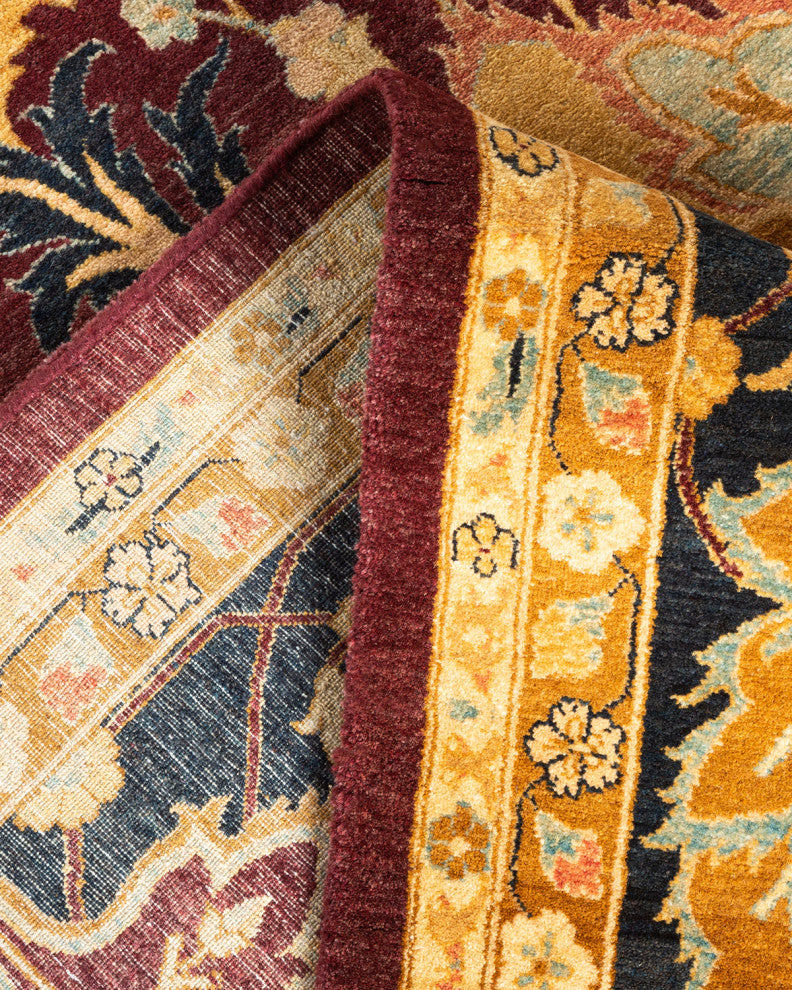 Mogul, One-of-a-Kind Hand-Knotted Area Rug Red, 10' 0" x 16' 7"