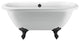 67" Streamline N1121BL-BL Clawfoot Tub and Tray With External Drain