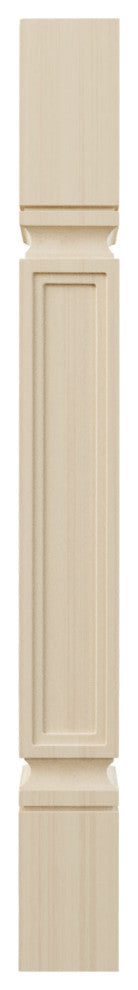 Kent Raised Panel Cabinet Column - Rubberwood