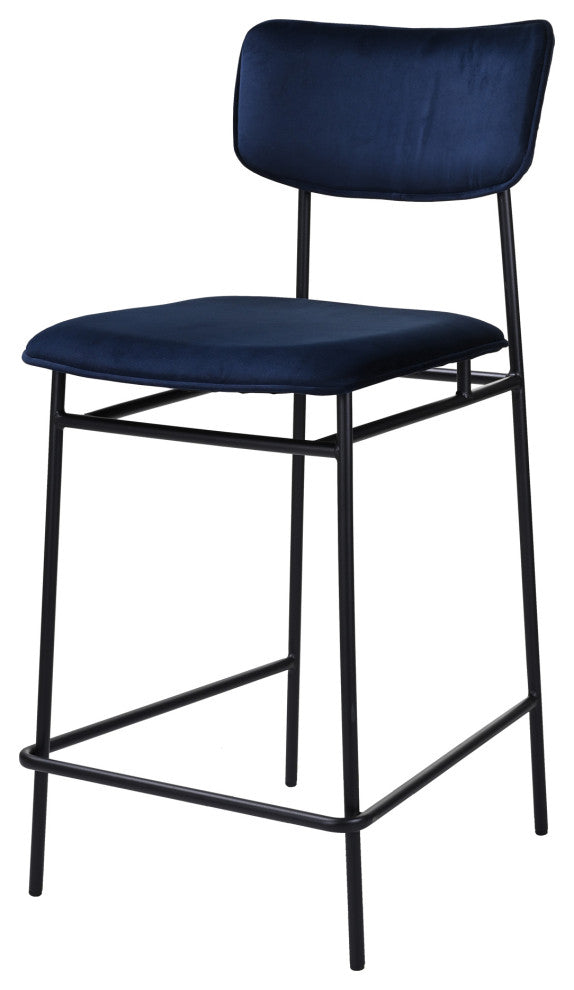 First of A Kind Sailor Counter Stool Blue