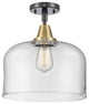 INNOVATIONS LIGHTING 447-1C-BAB-G72-L X-Large Bell Flush Mount