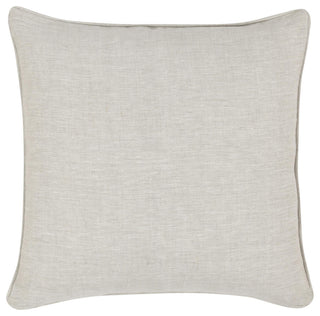 Scala 22" Cotton Velvet Fabric Throw Pillow, Blue