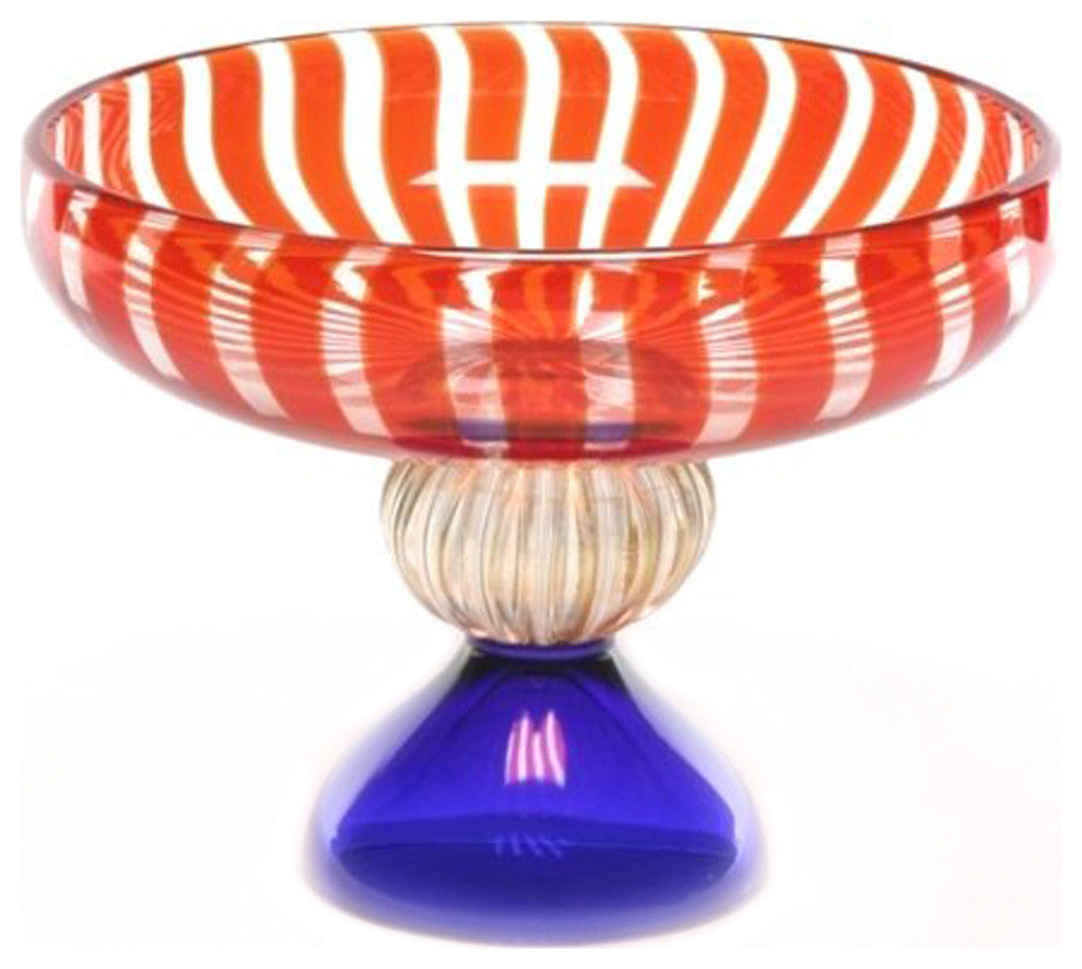 Murano Glass Empire Centerpiece Bowl