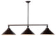Kenroy 93247ORB 3-Light Island Pendant, Conical