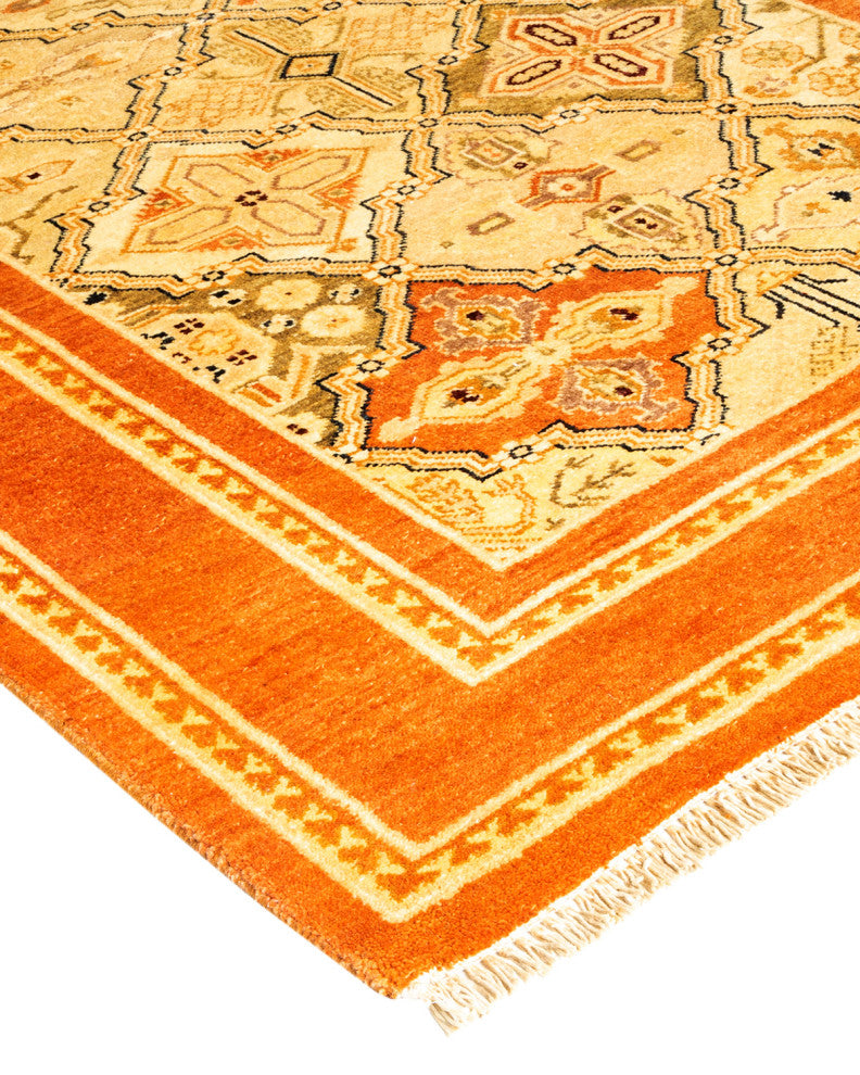 Semarang One-of-a-Kind Hand-Knotted Area Rug Brown, 3'4"x5'0"