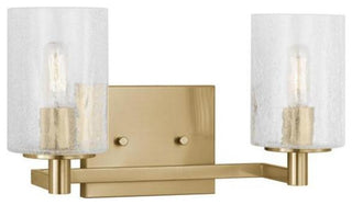 Generation Lighting GLV1032 Parker 2 Light 15"W Vanity Light - Satin Bronze