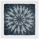 "White Burst" Framed Painting Print, 18"x18"