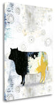 "Cow" By Sarah Ogren, Giclee Print on Gallery Wrap Canvas, Ready to Hang