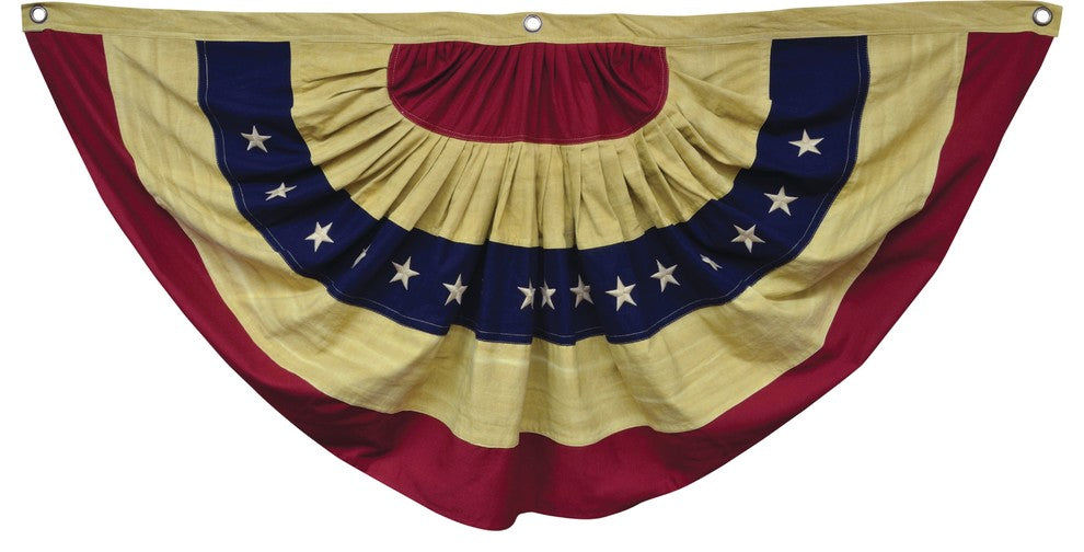 Aged Flag Bunting, 55"