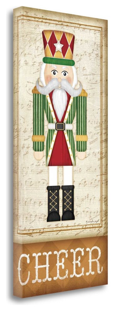 "Nutcracker Cheer" By Jennifer Pugh, Giclee Print on Gallery Wrap Canvas
