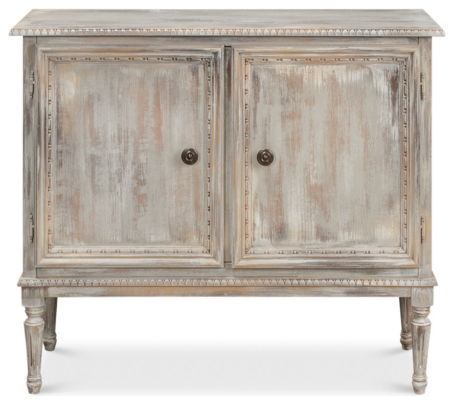 2 Door Sideboard Gray Oak