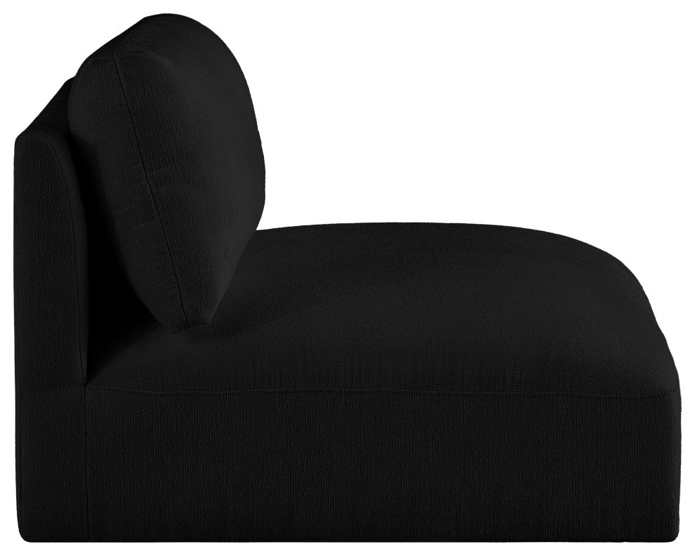 Ease Upholstered Armless, Black
