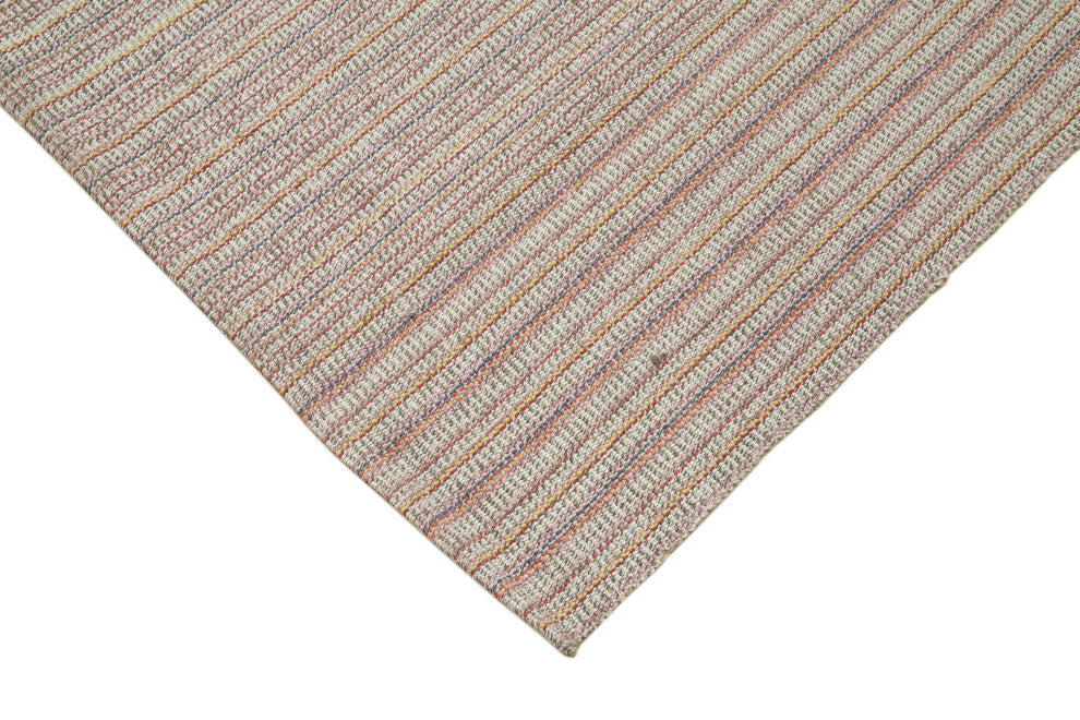 Rug N Carpet - Hand-knotted Turkish 10' 5'' x 13' 6'' Flatweave Wool Kilim Rug