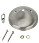 21523-11 Light Fixture Canopy Kit, 5" Dia., Brushed Nickel