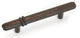 3" Lineage Pull - Black w Terra Cotta Wash
