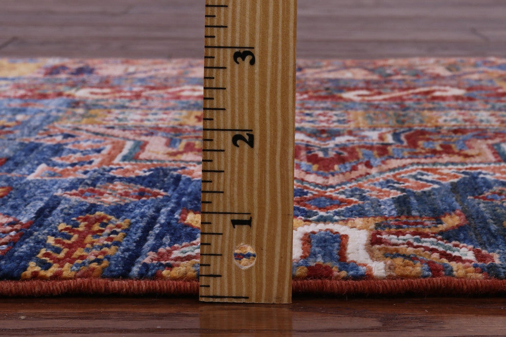 Runner Hand-Knotted Super Kazak Rug 2' 0" X 5' 11" - Q12800