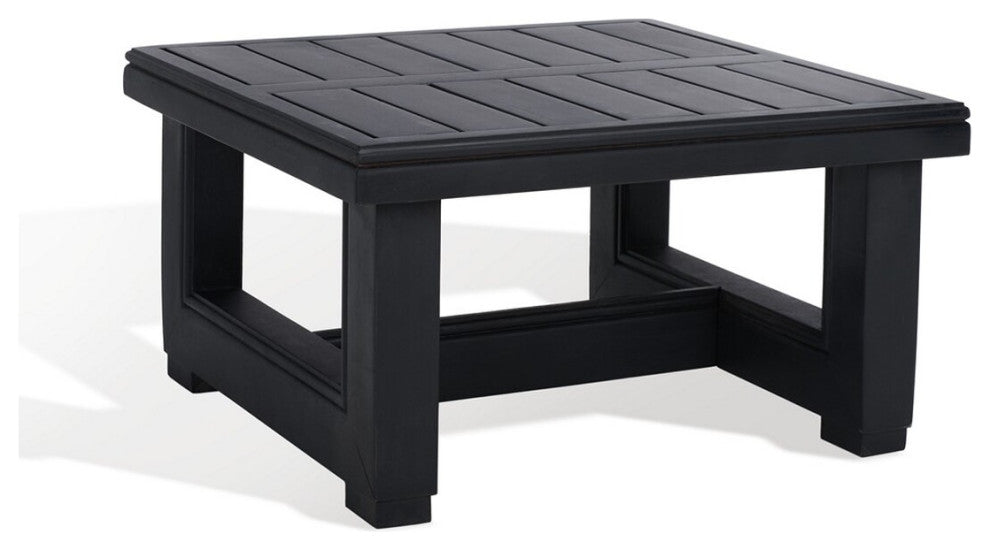 Safavieh Montford Aluminum End Table Black