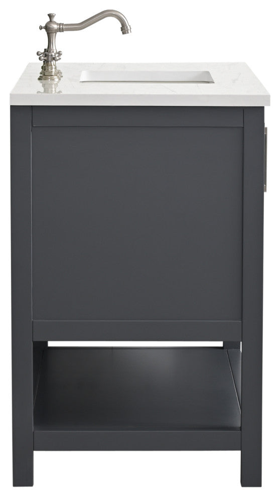 Arlo 42" Bathroom Vanity, Dark Gray