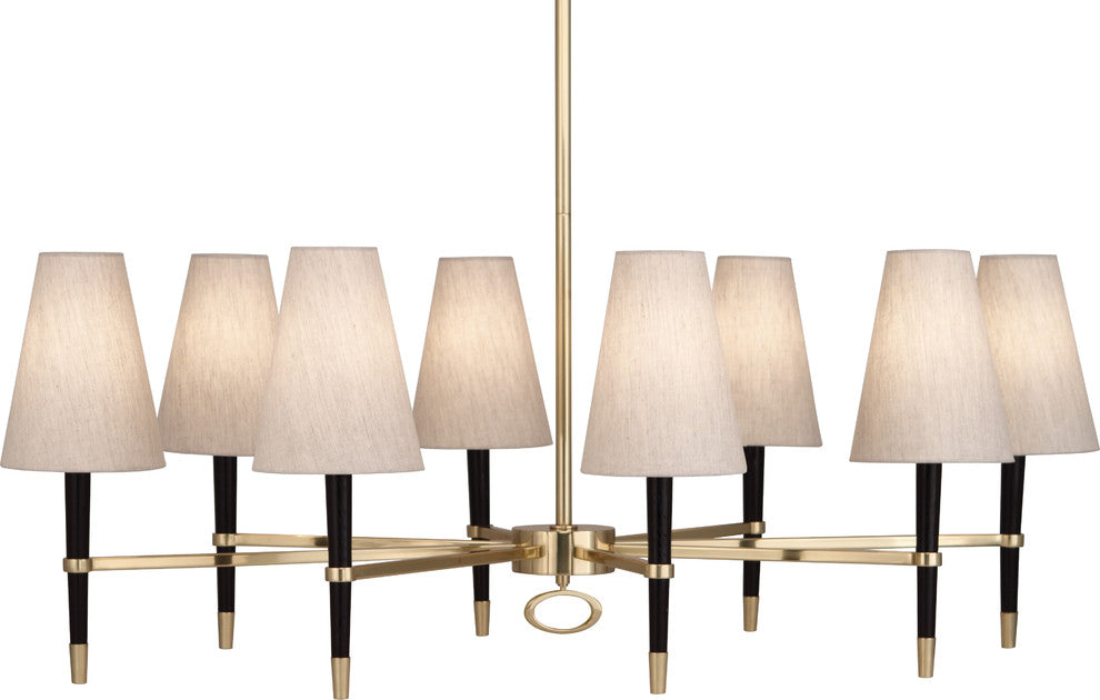 Robert Abbey 718 Eight Light Chandelier Jonathan Adler Ventana Ebonye
