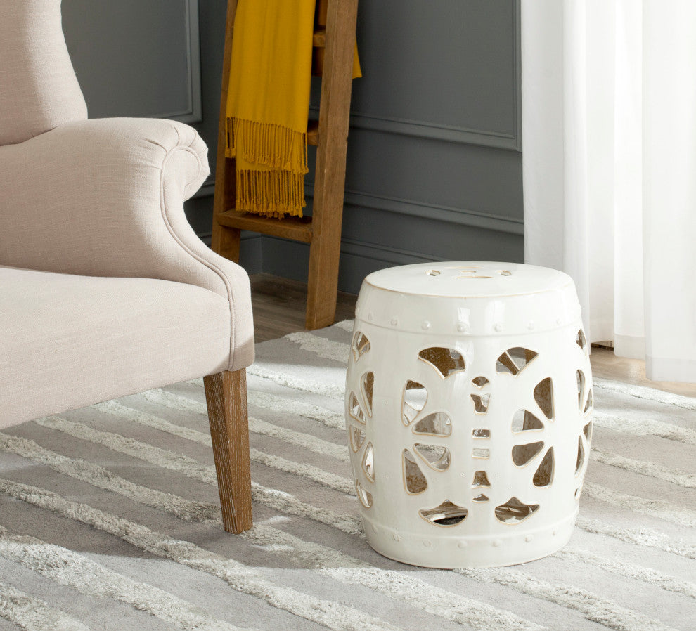 Safavieh Stencil Blossom Garden Stool