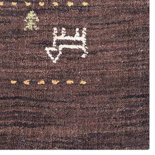 HAND KNOTTED LOOM WOOL ECO-FRIENDLY AREA RUGS - Rectangle, Brown, Contemporary