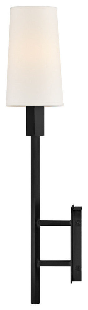 Hinkley Fenwick Large Sconce, Black