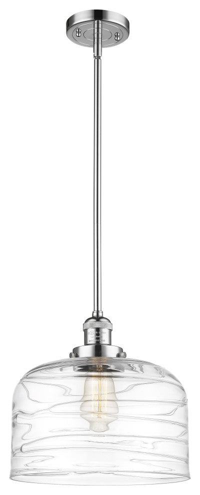 INNOVATIONS 201S-PC-G713-L 1-Light Mini Pendant Polished Chrome