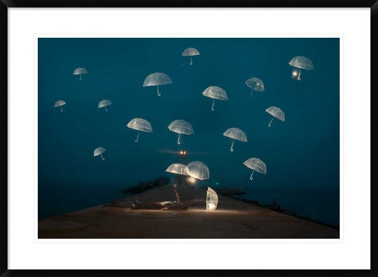 "Dreams" Framed Digital Print by Alexandar Lazarov, 38"x28"
