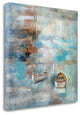 "Calm Sea" By Silvia Vassileva,Ready to Hang Giclee Print on Gallery Wrap Canvas