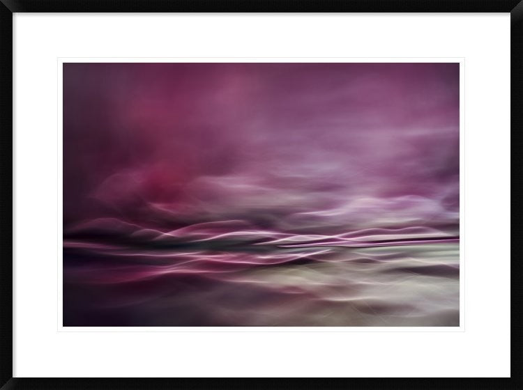 "Water Colours" Framed Digital Print by Willy Marthinussen, 32x24"