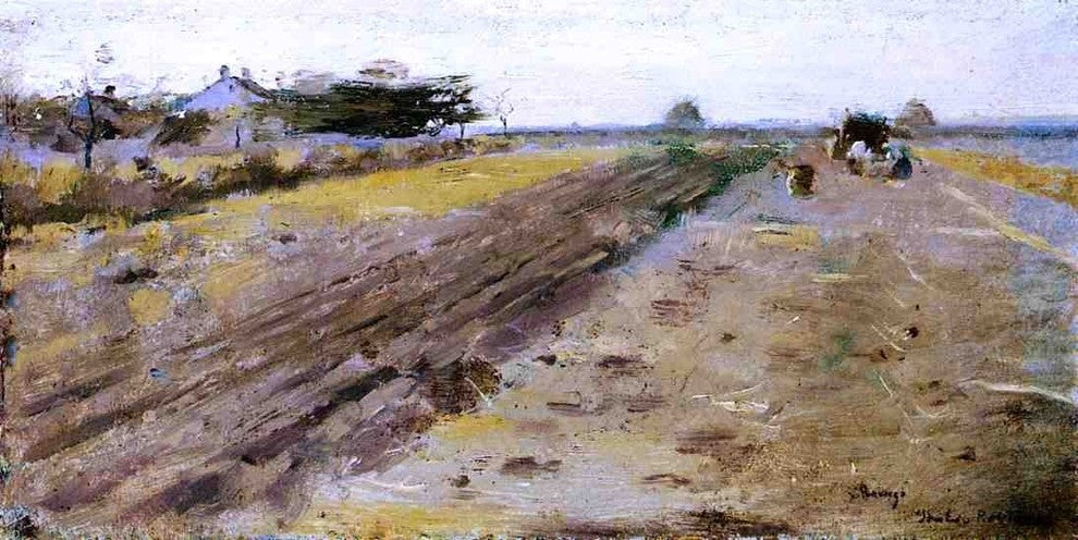 Theodore Robinson Landscape Wall Decal
