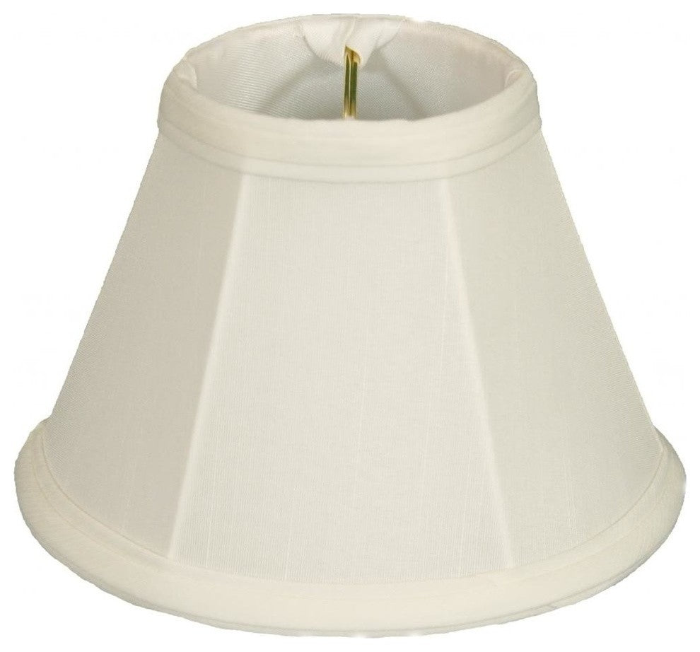 6" Deep Empire Chandelier Lampshade, Black, White, 6 Pack