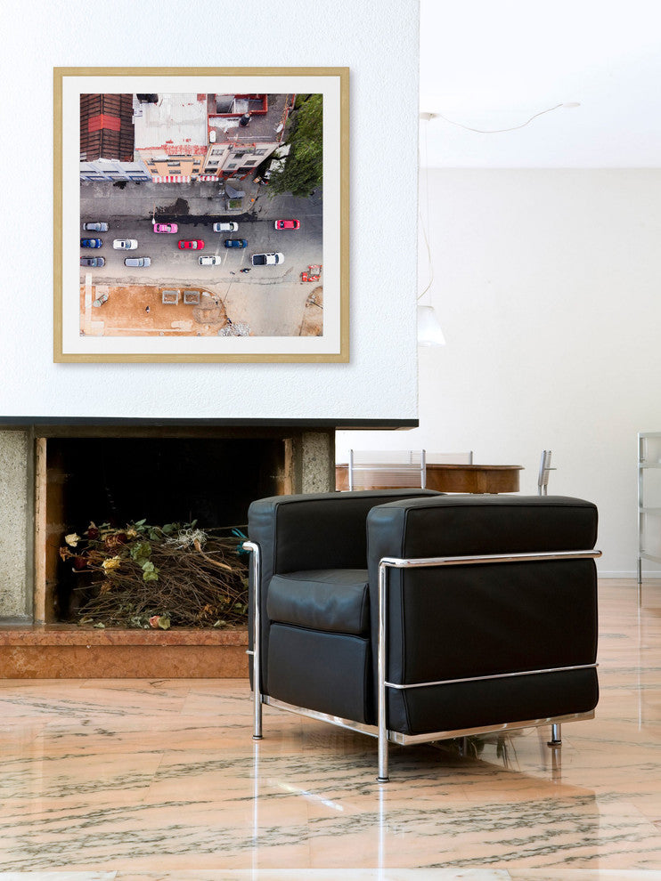 "One Way Street" Framed Print by Karolis Janulis