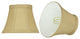 30274-2 Small Bell  Chandelier Clip On Lamp Shade Beige 3"x5"x4"