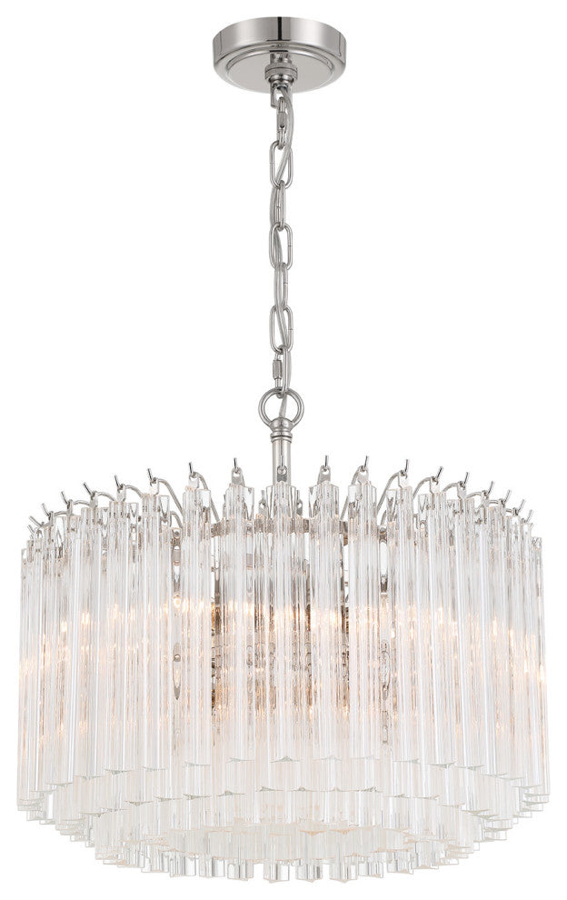 Crystorama Lighting Group LOF-5005 Lofton 5 Light 18"W Pendant / - Polished