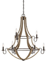 Quoizel Shire Nine Light Chandelier SHR5009RK